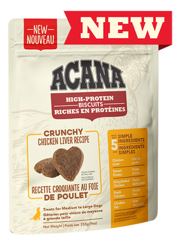 Acana Biscuits Chicken Liver Med/Lrg 255g