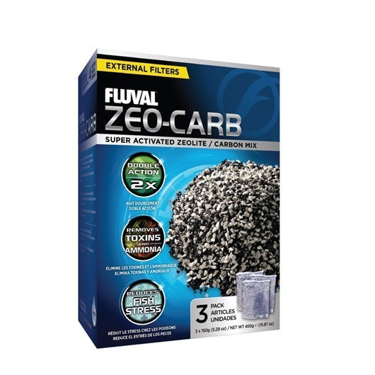 Fluval Zeo-Carb 3 x 150g