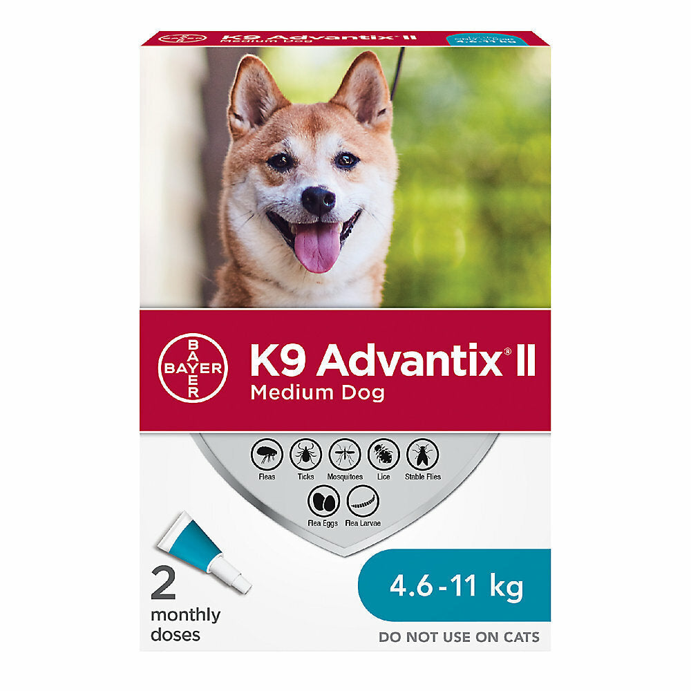 K9 Advantix II 2Pk 10-24Lbs