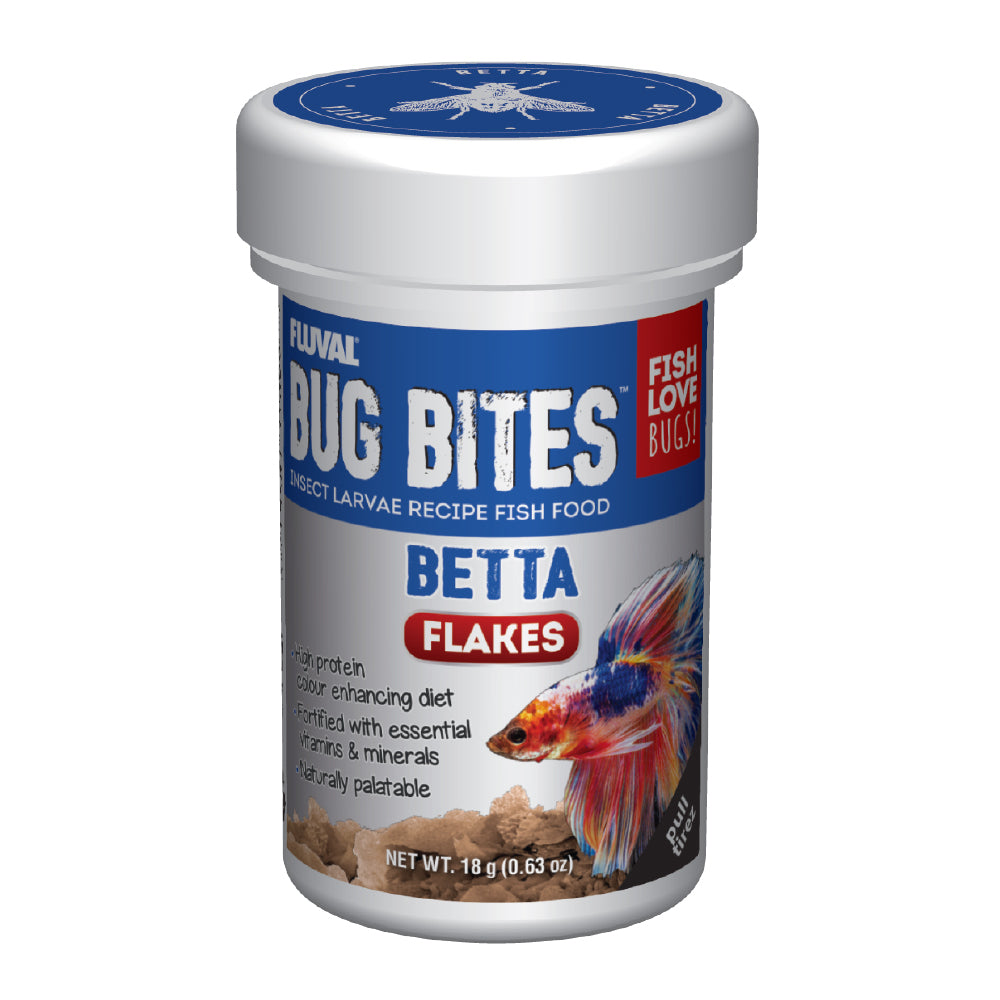 Fluval Bug Bites Betta Flakes 18g