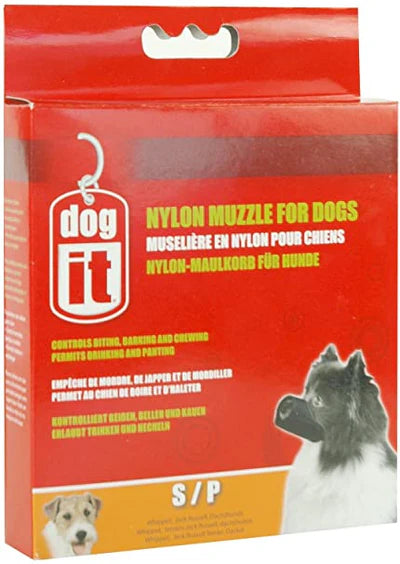Dog It Nylon Muzzle Small