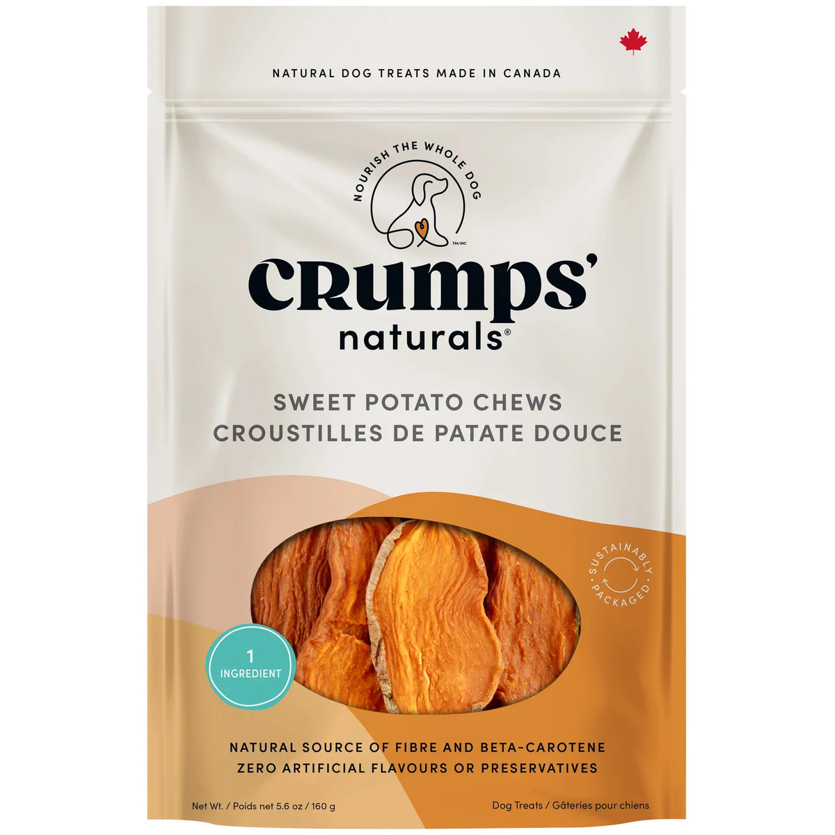 Crumps Sweet Potato Chews 160g