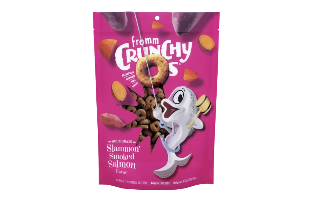 Fromm Crunchy O's Slammon' Smoked Salmon 6oz