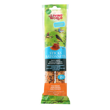 Living World Finch Honey Stick 2Pk