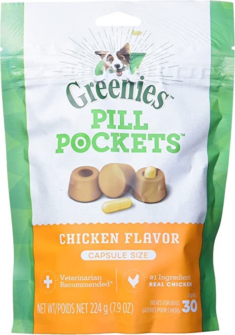 Greenies Pill Pockets Chicken Capsule 30ct